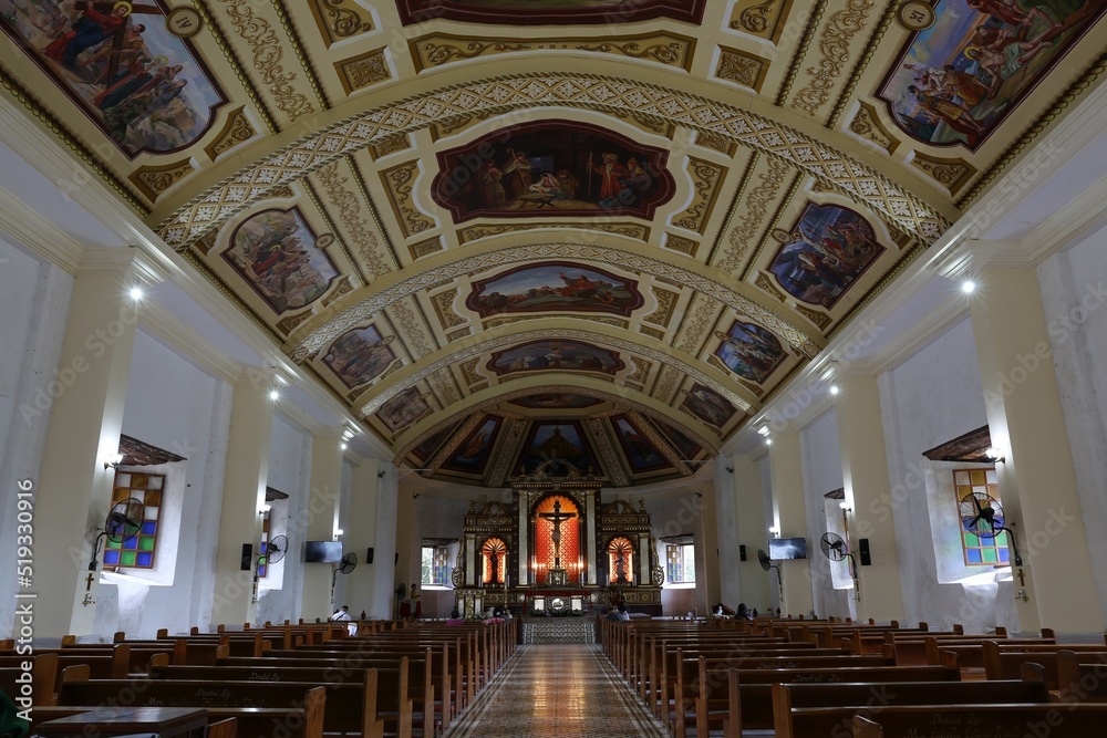 St. Joseph Kirche in Barcelona City, Provinz Sorsogon, Philippinen