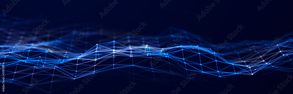 Digital technological background. Abstract structure with connected dots and lines. Big data. 3D rendering. Digital technological background. Abstract structure with connected dots and lines. Big data. 3D rendering.