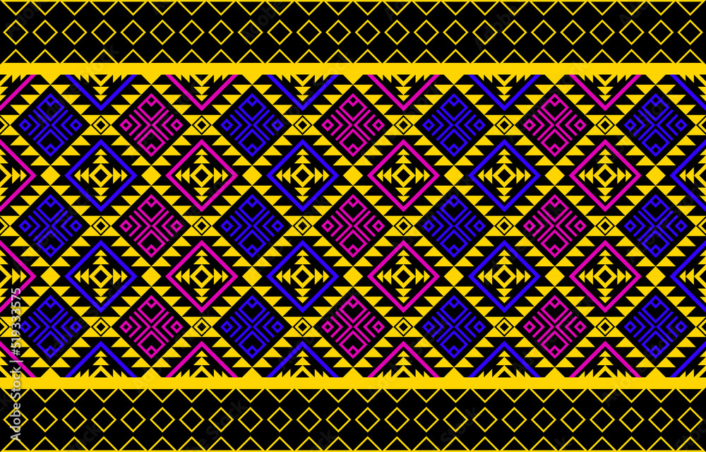 Ethnic geometric oriental ikat seamless pattern traditional design for background,wallpaper,clothing,wrapping,Batik,fabric Ethnic geometric oriental ikat seamless pattern traditional design for background,wallpaper,clothing,wrapping,Batik,fabric