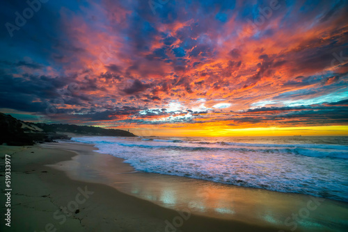 beach sunrise