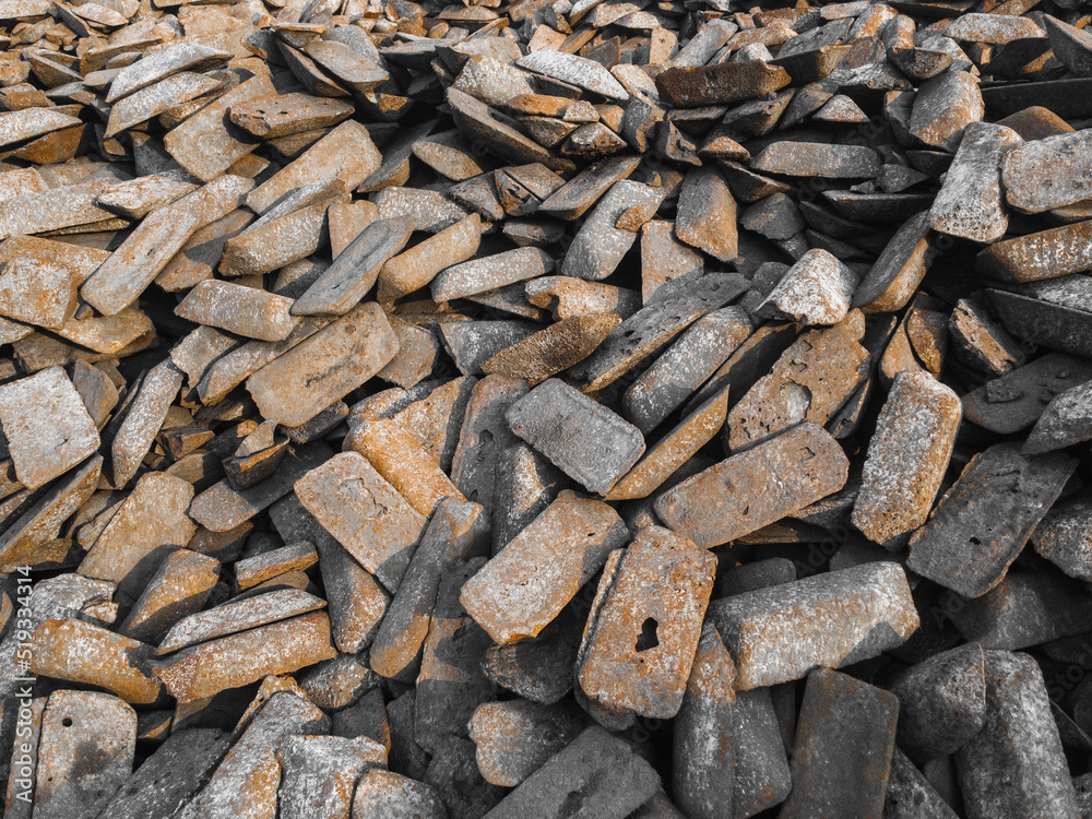 Transfer cast iron is cast iron used for further processing into steel. The form of cast iron: ingots, ingots solid condition. Ingots of cast iron stored in the warehouse. Transfer cast iron is cast iron used for further processing into steel. The form of cast iron: ingots, ingots solid condition. Ingots of cast iron stored in the warehouse.