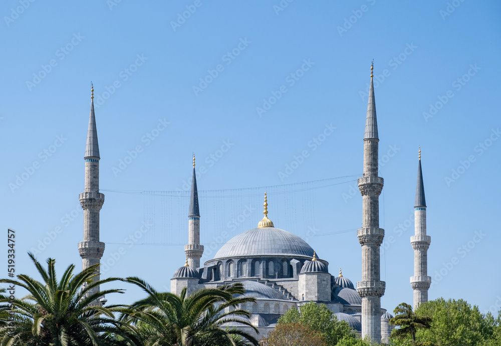 Sultan Ahmed Mosque in city Istanbul