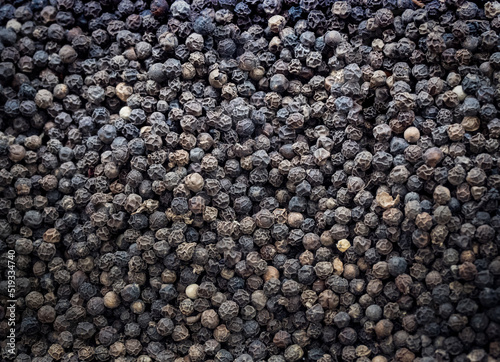 the black pepper close up