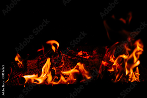 fire, danger, heat, inferno, black, red, background
