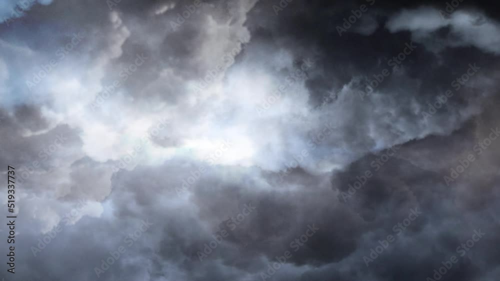 4k lightning strike during a thunderstorm in black and dark clouds 4k lightning strike during a thunderstorm in black and dark clouds