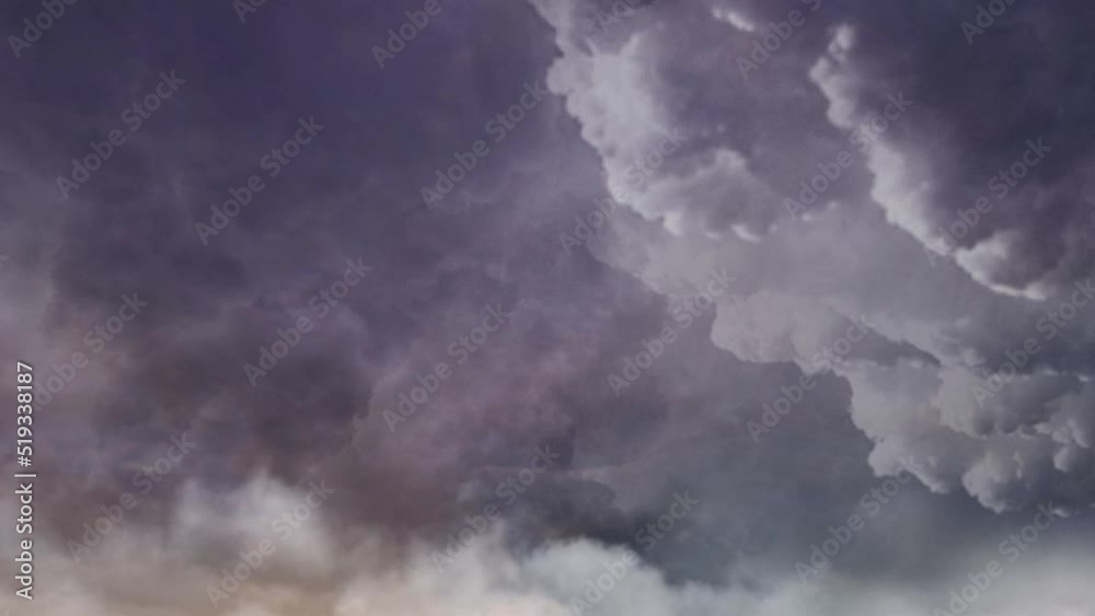 timelapse of thunderstorms and thick clouds moving in the dark sky timelapse of thunderstorms and thick clouds moving in the dark sky