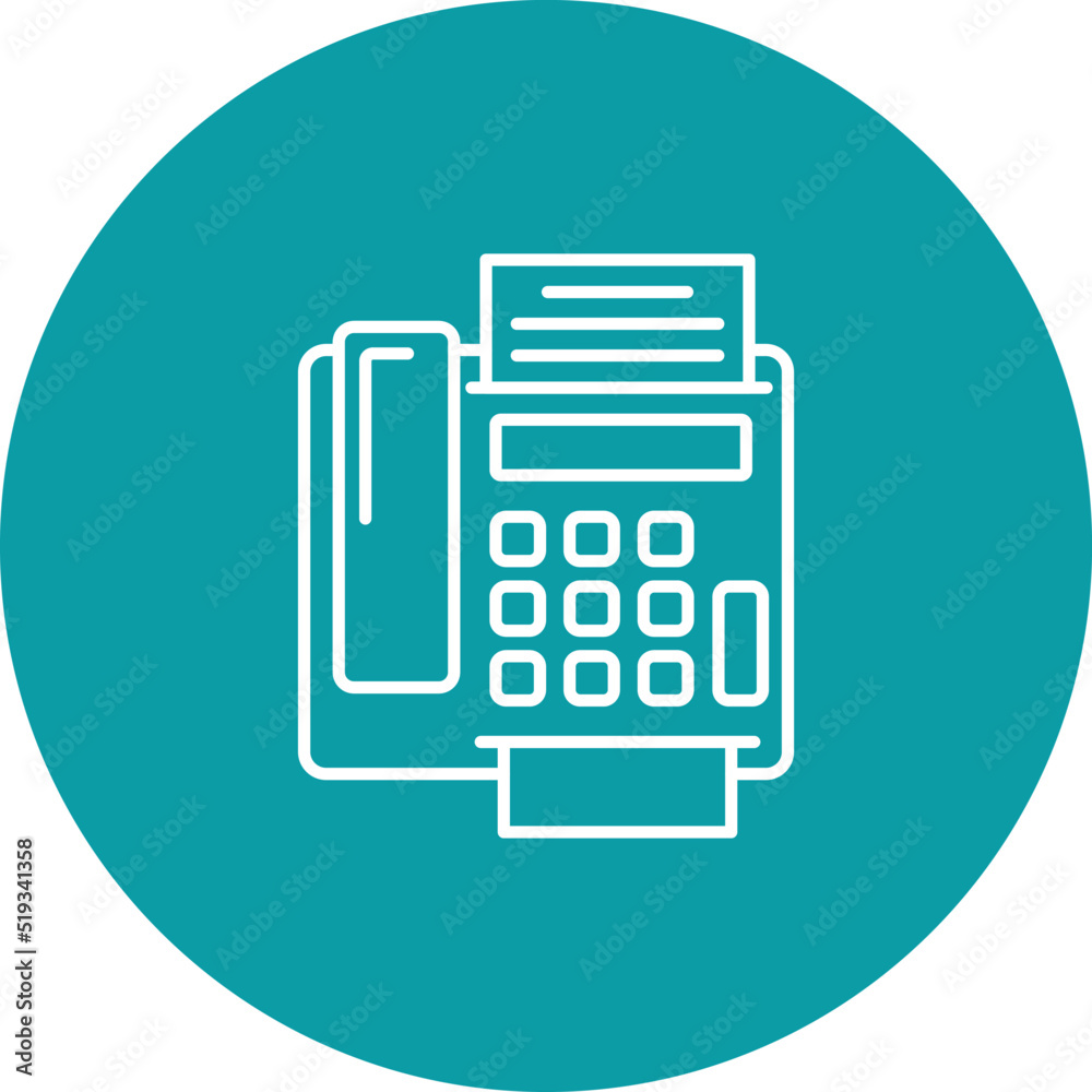 fax Machine Icon fax Machine Icon