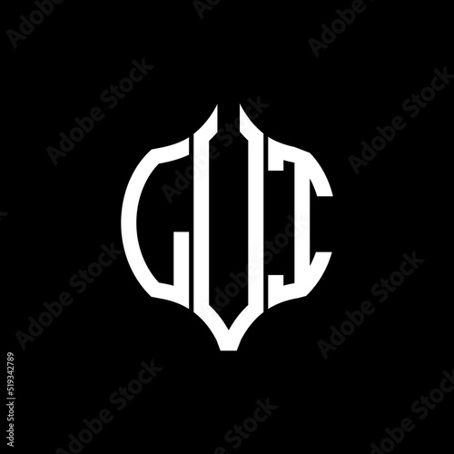 GVI letter logo. GVI best black background vector image. GVI Monogram logo design for entrepreneur and business.
 photo