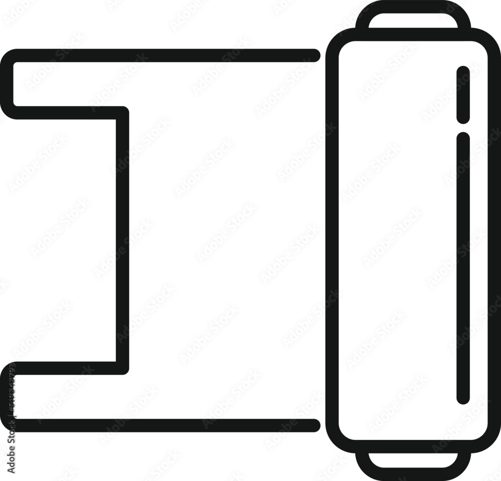 Biodegradable plastic bag icon outline vector. Eco recycle Biodegradable plastic bag icon outline vector. Eco recycle