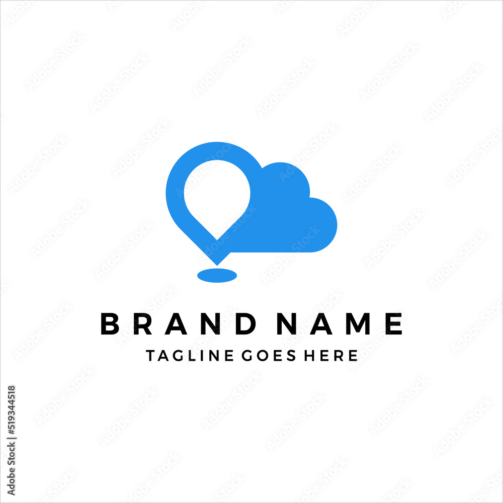 Cloud logo design vector template Cloud logo design vector template