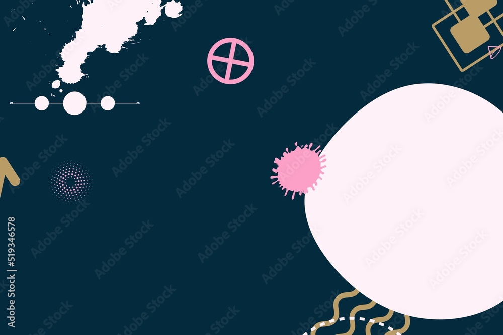 Fototapeta premium Geomeric colorful shapes. Modern business abstract cover design