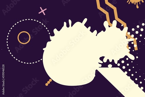 Geomeric colorful shapes. Modern business abstract cover design
