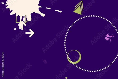 Geomeric colorful shapes. Modern business abstract cover design