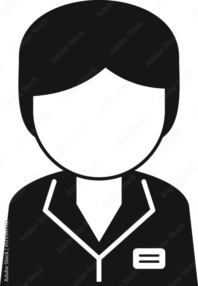 Sale agent icon simple vector. Support service Sale agent icon simple vector. Support service
