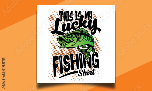 This is my lucky fishing shirt

