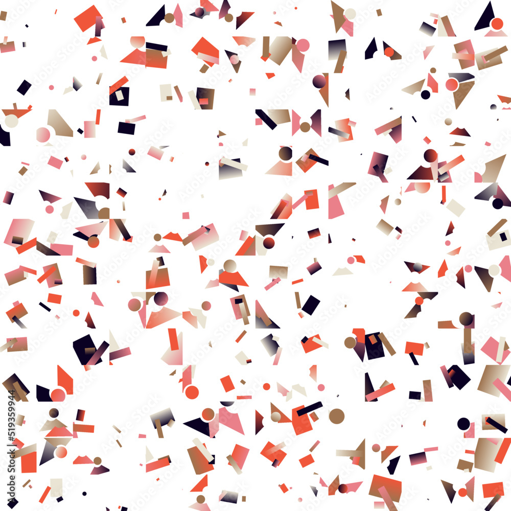 Minimal Art Graphic Pattern Design Aesthetics Made With Abstract Vector Geometric Shapes