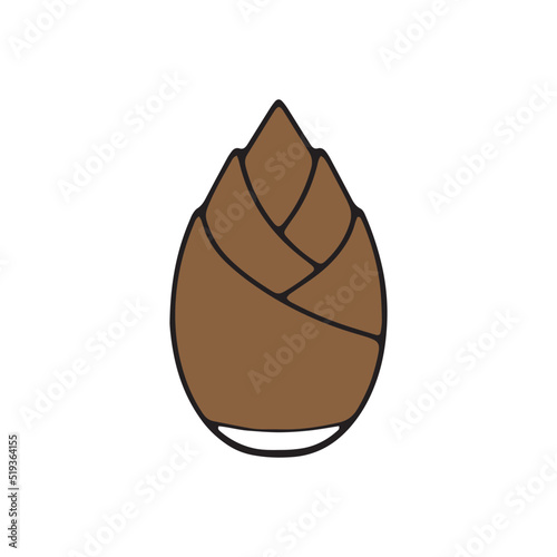 タケノコのイラスト