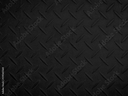 Black grunge metal empty background or old black steel texture with scratches , cracks and rust. Construction concept