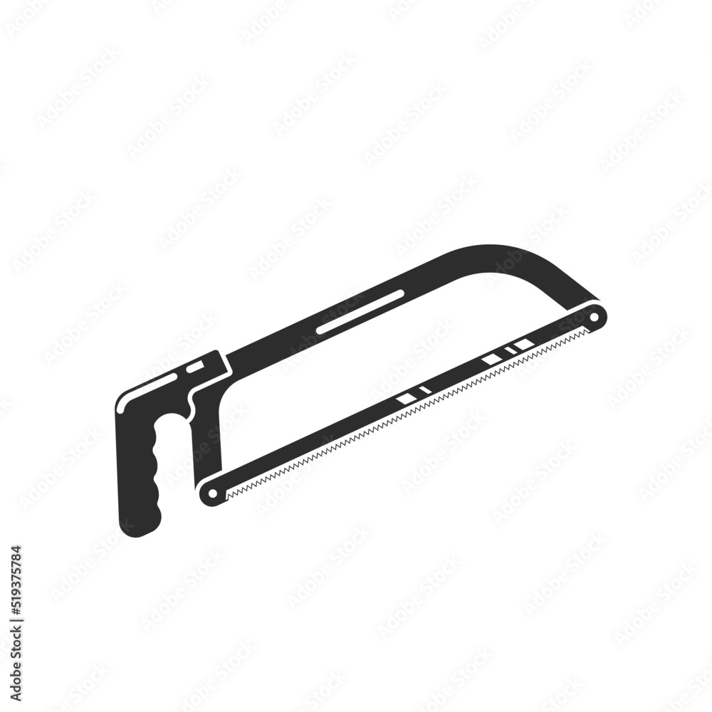 hacksaw vector element concept design web hacksaw vector element concept design web