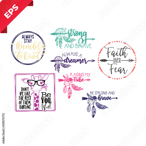 Print ready Vector Design for  T-shirt, Mug, and printing item 