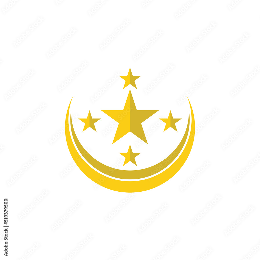 Star icon template Star icon template