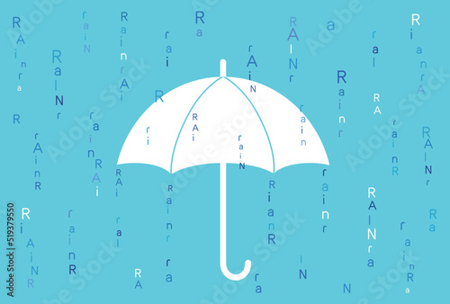 雨 傘 抽象 模様 装飾 ベクター ai 素材 背景