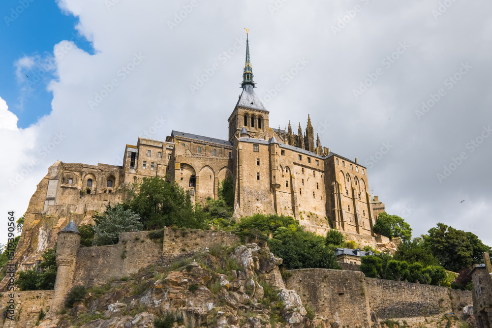 Mont-Saint-Michel Abbey, Normandy, France