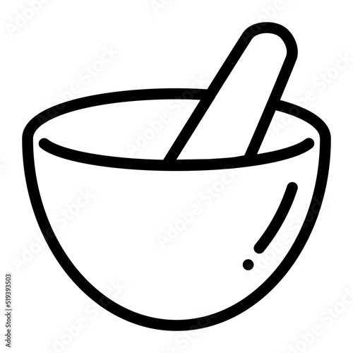 Mortar and Pestle Icon