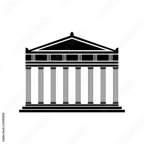 Vector illustration Acropolis isolated © Krystian