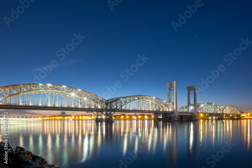 St. Petersburg. Russia. Finland Railway Bridge