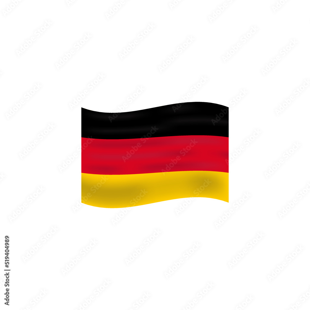 Germany flag clipart design vector isolated Germany flag clipart design vector isolated