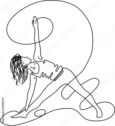 yoga poses wellness and health utthita trikonasana