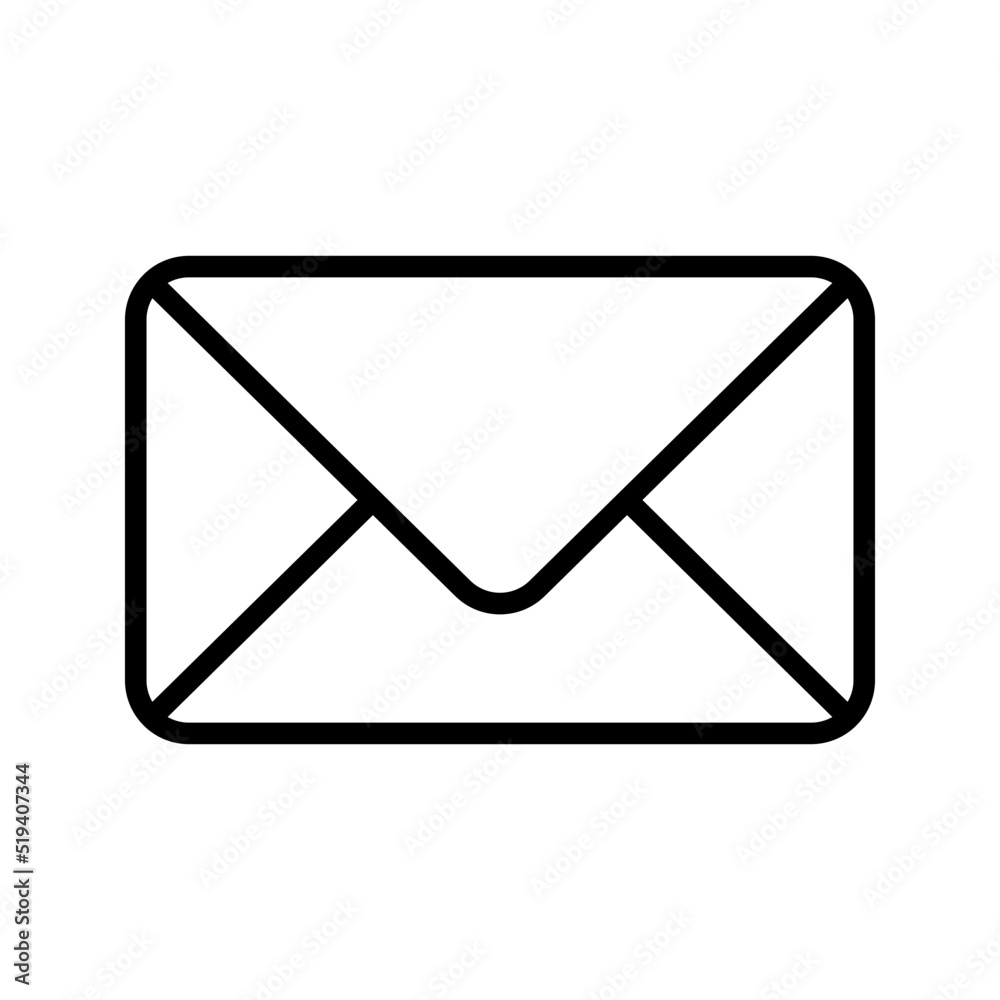 Envelope icon. email sign. vector illustration Envelope icon. email sign. vector illustration