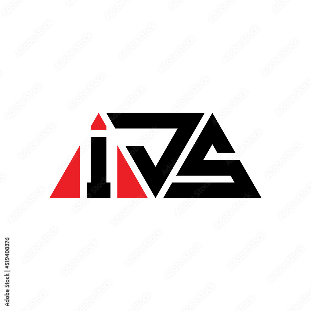 IJS triangle letter logo design with triangle shape. IJS triangle logo design monogram. IJS triangle vector logo template with red color. IJS triangular logo Simple, Elegant, and Luxurious Logo...