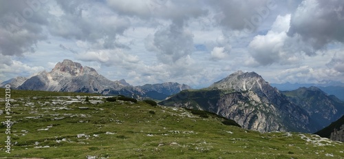 Monte Piana in the Dolomites  trekking in Italy