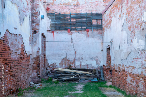 Abandoned Building in Jerome Ghost Town photo