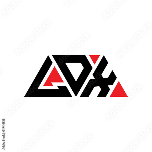 Free Download LDX triangle letter logo design with triangle shape. LDX triangle logo design monogram. LDX triangle vector logo template with red color. LDX triangular logo Simple, Elegant, and Luxurious Logo... - GFXLoad