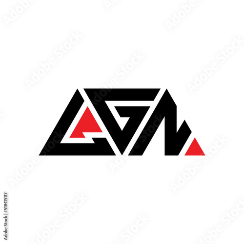 Free Download LGN triangle letter logo design with triangle shape. LGN triangle logo design monogram. LGN triangle vector logo template with red color. LGN triangular logo Simple, Elegant, and Luxurious Logo... - GFXLoad