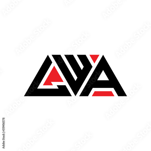 Free Download LWA triangle letter logo design with triangle shape. LWA triangle logo design monogram. LWA triangle vector logo template with red color. LWA triangular logo Simple, Elegant, and Luxurious Logo... - GFXLoad