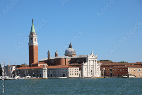 Curch of Saint Geroge in Venice and the lagoon