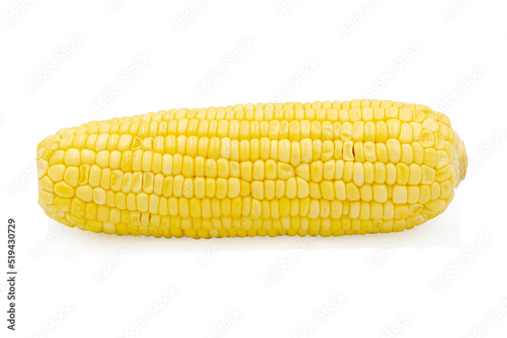 Corn isolated on white background with clipping path Corn isolated on white background with clipping path