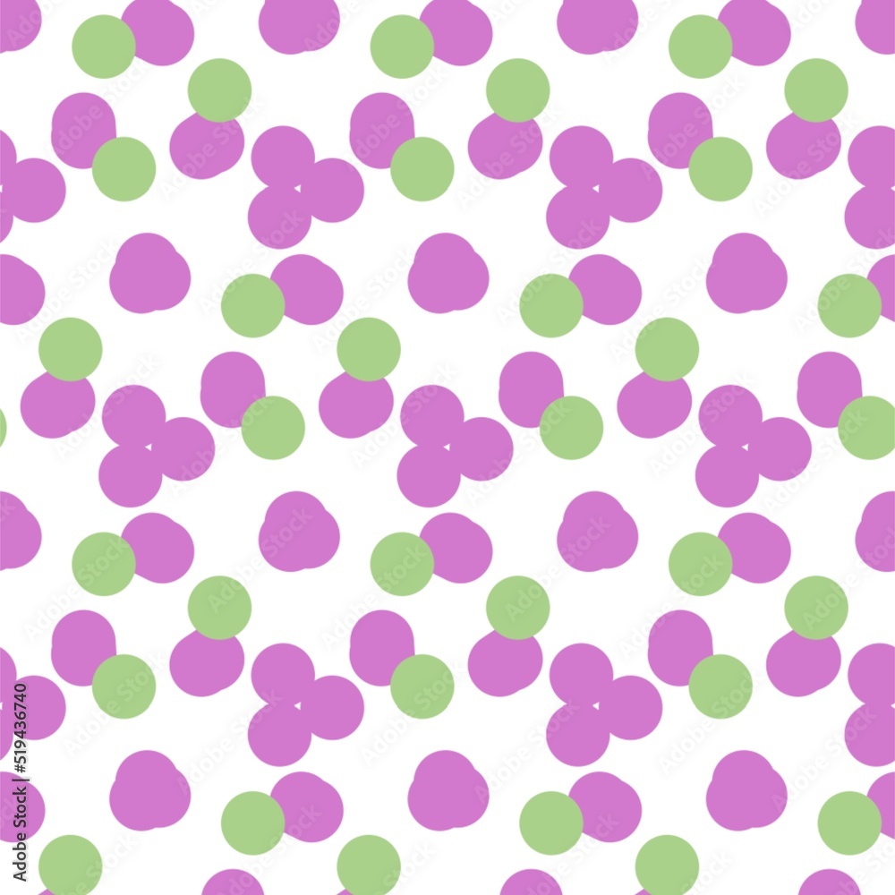 Seamless Dots Spring Pattern Graphic 