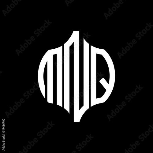 MNQ letter logo. MNQ best black background vector image. MNQ Monogram logo design for entrepreneur and business.
 photo