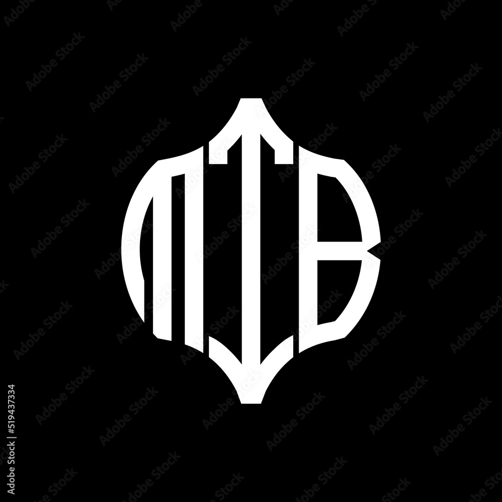 MTB letter logo. MTB best black background vector image. MTB Monogram