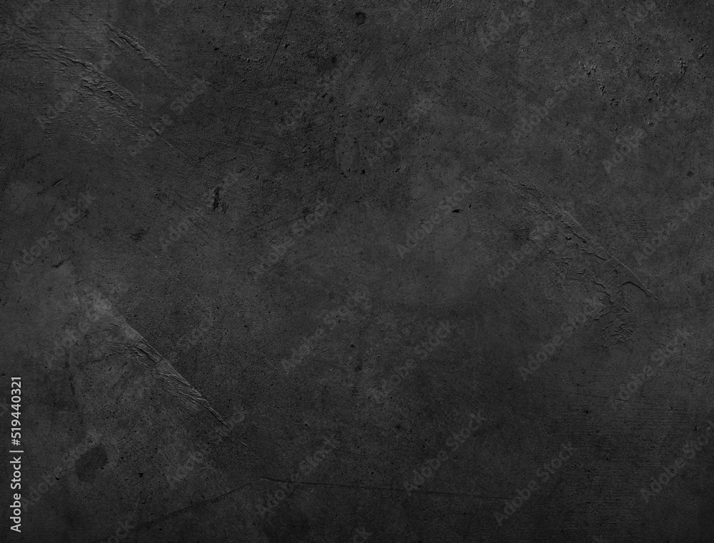 Black textured dark concrete background