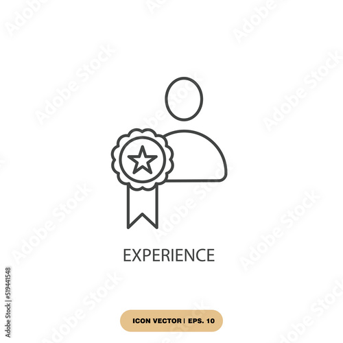 Wallpaper Mural experience icons  symbol vector elements for infographic web Torontodigital.ca