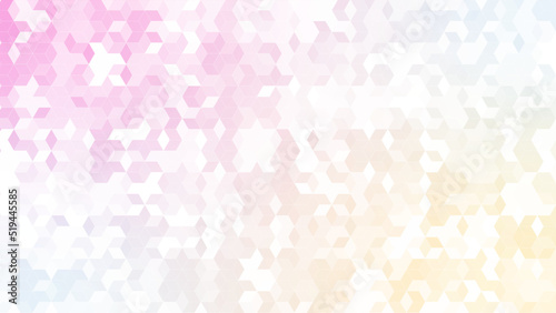 ダイヤのパターン背景素材，レッドとオレンジのグラデーション