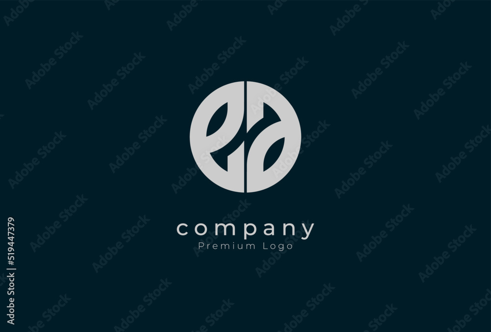 Initial EA monogram Logo, stylish letter E and A logo design, vector illustration