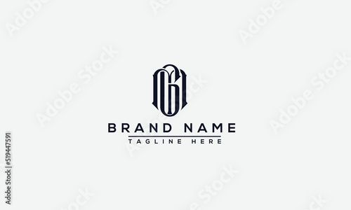 Logo design letter MG . Elegant modern. Vector template.