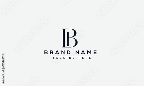 Logo design letter BB . Elegant modern. Vector template. photo